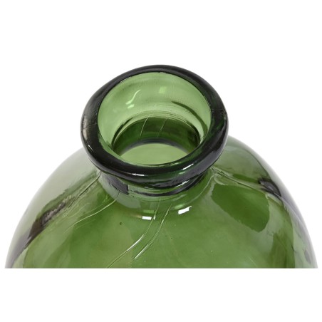 Vaso Home ESPRIT Verde Vetro riciclato 34 x 34 x 73 cm