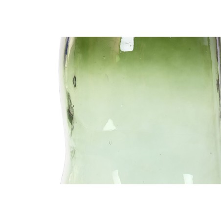 Vaso Home ESPRIT Verde Vetro riciclato 34 x 34 x 73 cm