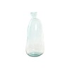 Vaso Home ESPRIT Trasparente Vetro riciclato 22 x 22 x 51 cm