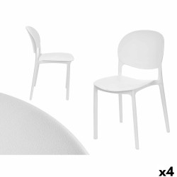 Sedia impilabile PP-2052-W 4 Unità
