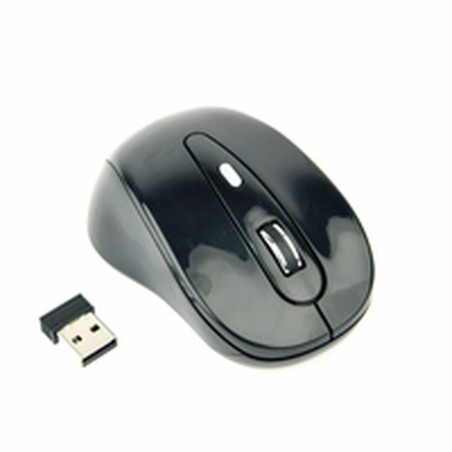 Mouse senza Fili GEMBIRD MUSW-6B-01 Nero Monocromatica 1600 dpi