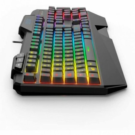 Tastiera e Mouse Gaming Krom NXKROMKRSHRSP Nero