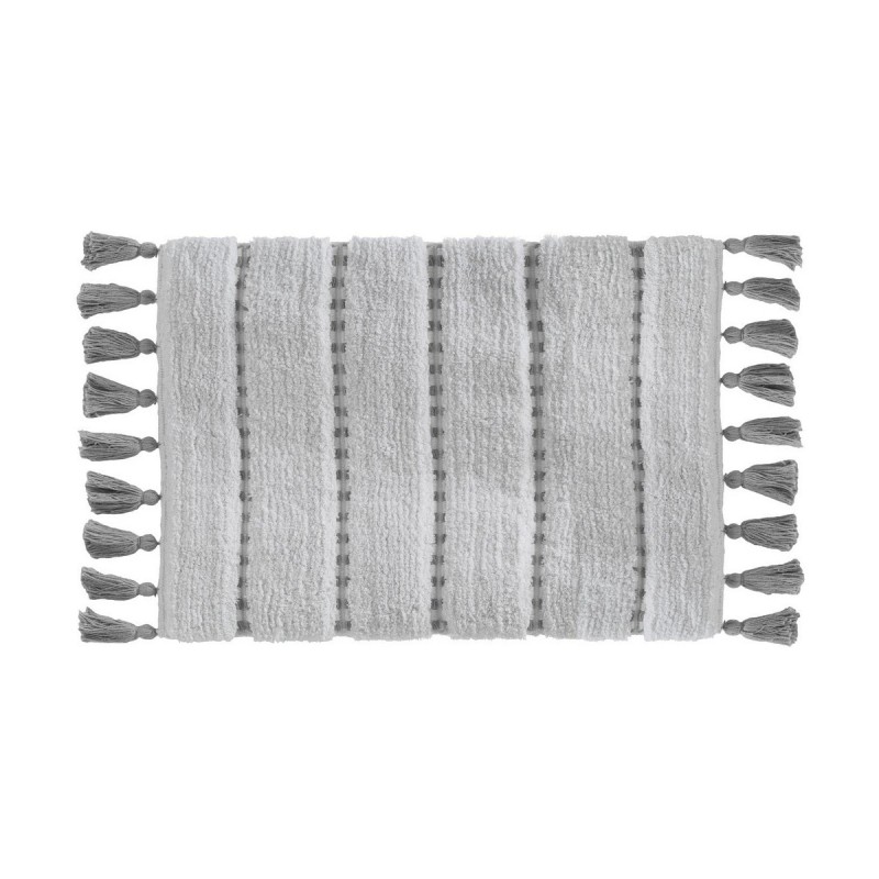 Tappeto da bagno 5five Simply Smart Grigio Cotone 50 x 75 cm Tappeto da bagno 5five Simply Smart Grigio Cotone 50 x 75 cm