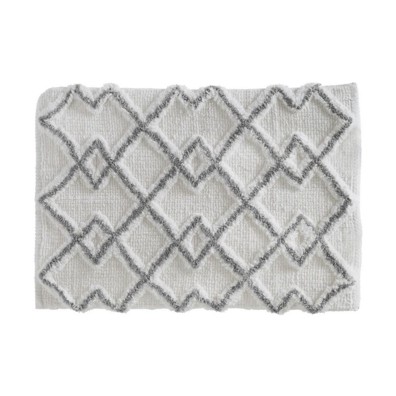 Tappeto da bagno 5five Simply Smart Grigio Cotone 50 x 75 cm Tappeto da bagno 5five Simply Smart Grigio Cotone 50 x 75 cm