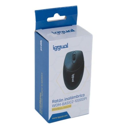 Mouse senza Fili iggual WOM-BASIC Nero (1 Unità)