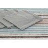 Tovaglia e tovaglioli DKD Home Decor 9 Pezzi 2 Unità 150 x 250 x 0,5 cm Grigio Blu cielo