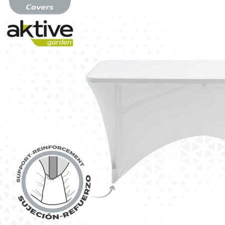 Custodia Protettrice Aktive Bianco 122 x 76 x 61 cm Tavolo Accessori Veicoli Autostrada (6 Unità)