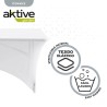 Custodia Protettrice Aktive Bianco 122 x 76 x 61 cm Tavolo Accessori Veicoli Autostrada (6 Unità)