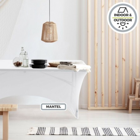 Custodia Protettrice Aktive Bianco 122 x 76 x 61 cm Tavolo Accessori Veicoli Autostrada (6 Unità)