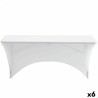 Custodia Protettrice Aktive Bianco 183 x 76 x 76 cm Tavolo Accessori Veicoli Autostrada (6 Unità)