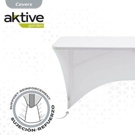Custodia Protettrice Aktive Bianco 183 x 76 x 76 cm Tavolo Accessori Veicoli Autostrada (6 Unità)