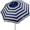 Ombrellone Aktive Azzurro/Bianco 220 x 209 x 220 cm Acciaio Tessuto Oxford (6 Unità)