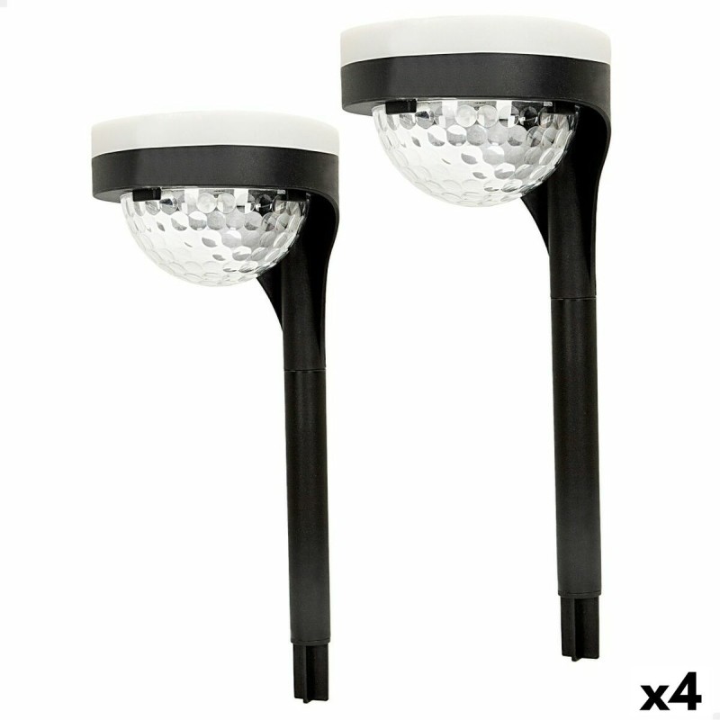 Set di picchetti solari da giardino Aktive 2 Pezzi polipropilene 11 x 49 x 12 cm (4 Unità) Set di picchetti solari da giardino Aktive 2 Pezzi polipropilene 11 x 49 x 12 cm (4 Unità)