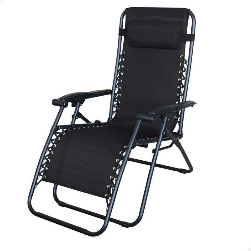 Lettino Aktive Nero 52 x 102 x 68 cm Lettino Aktive Nero 52 x 102 x 68 cm