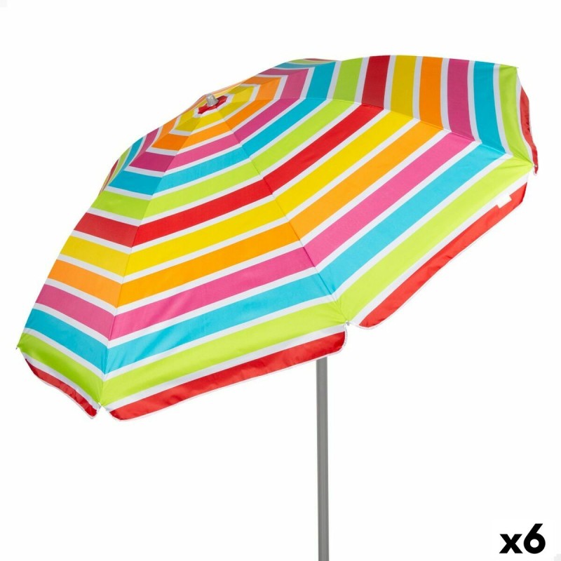 Ombrellone Aktive 200 x 195 x 200 cm (6 Unità) Ombrellone Aktive 200 x 195 x 200 cm (6 Unità)
