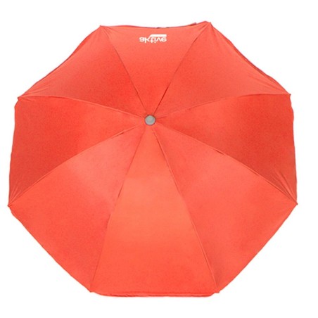 Ombrellone Aktive UV50 Ø 180 cm Corallo Poliestere Alluminio 180 x 187 x 180 cm (12 Unità)