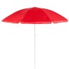 Ombrellone Aktive UV50 Ø 160 cm Poliestere Metallo 160 x 166 x 160 cm (12 Unità)
