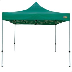 Gazebo Aktive Pieghevole Altezza regolabile Acciaio Poliestere 420D Oxford Verde 300 x 320 x 300 cm