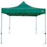 Gazebo Aktive Pieghevole Altezza regolabile Acciaio Poliestere 420D Oxford Verde 300 x 320 x 300 cm
