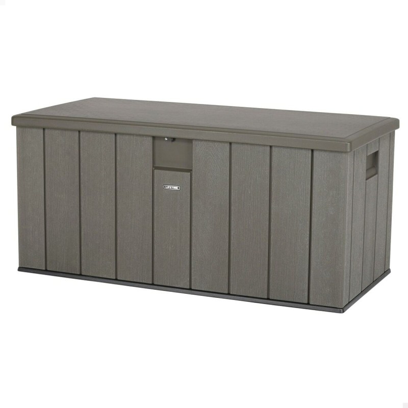 Cassapanca da esterno Lifetime Marrone 570 L 150 x 69 x 72 cm Acciaio Plastica Cassapanca da esterno Lifetime Marrone 570 L 150 x 69 x 72 cm Acciaio Plastica