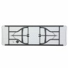 Tavolo Pieghevole Lifetime Bianco 244 x 74 x 76 cm