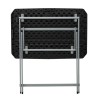 Tavolo aggiuntivo Lifetime Nero 75 x 66 x 50,5 cm Acciaio Plastica