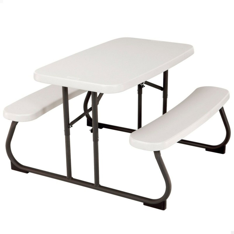 Tavolo per Bambini Lifetime Crema Pieghevole Picnic 82,5 x 53,5 x 90 cm Acciaio Plastica Tavolo per Bambini Lifetime Crema Pieghevole Picnic 82,5 x 53,5 x 90 cm Acciaio Plastica