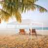 Gazebo Aktive 300 x 255 x 600 cm Metallo Bianco Plastica