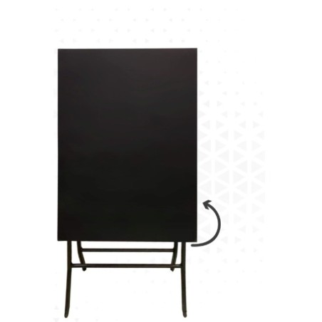 Tavolo Pieghevole Aktive 70 x 70 x 50 cm Acciaio