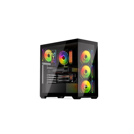 Case computer desktop ATX Krux KRXD004 Nero