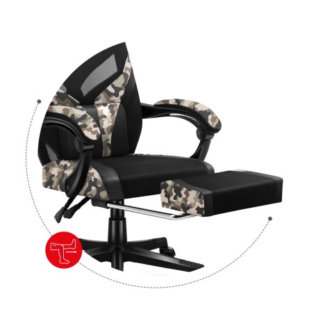 Sedia Gaming Huzaro Combat 5.0 Nero
