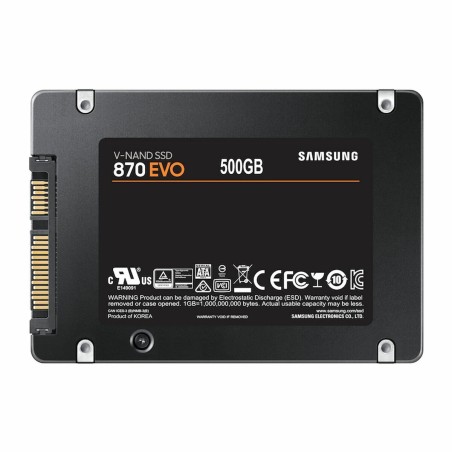 Hard Disk Samsung 870 EVO 2,5" SATA3 500 GB SSD