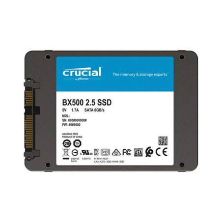 Hard Disk Crucial CT240BX500SSD1 240 GB SSD SSD 500 MB/s-540 MB/s