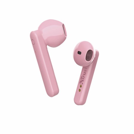 Auricolari Trust Primo Touch Nero Rosa