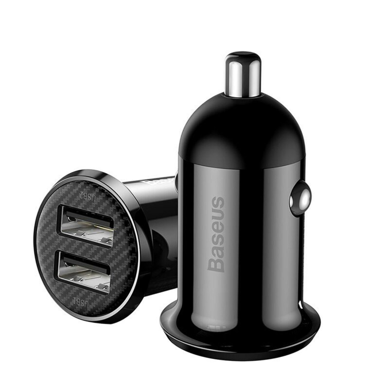 Caricabatterie per Auto Baseus Gain Pro Nero Caricabatterie per Auto Baseus Gain Pro Nero