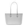 Borsa Donna Michael Kors Sheila Grigio 38 x 25 x 13 cm