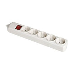 Multipresa 5 Prese con Interruttore Solera 8005il
