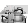 Sedia Gaming Huzaro HZ-Force 4.7 White Mesh         Bianco Grigio