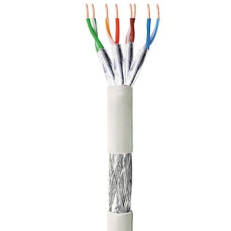 Cavo di Rete Rigido FTP Categoria 6 Techly 022595 Grigio 305 m