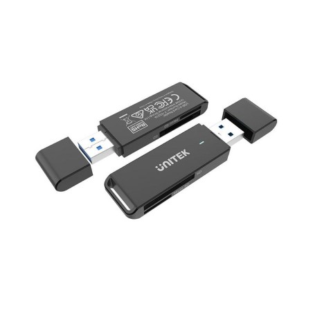 Lettore di Schede Esterno Unitek Y-9327A Nero