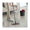 Mocio con Secchio a Doppia Azione Vileda Ultramax Mop Set Nero Rosso Microfibre