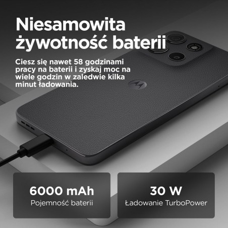 Smartphone Motorola moto g15 power 6,72" 8 GB RAM 256 GB Grigio