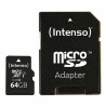 Scheda Di Memoria Micro SD con Adattatore INTENSO 64 GB
