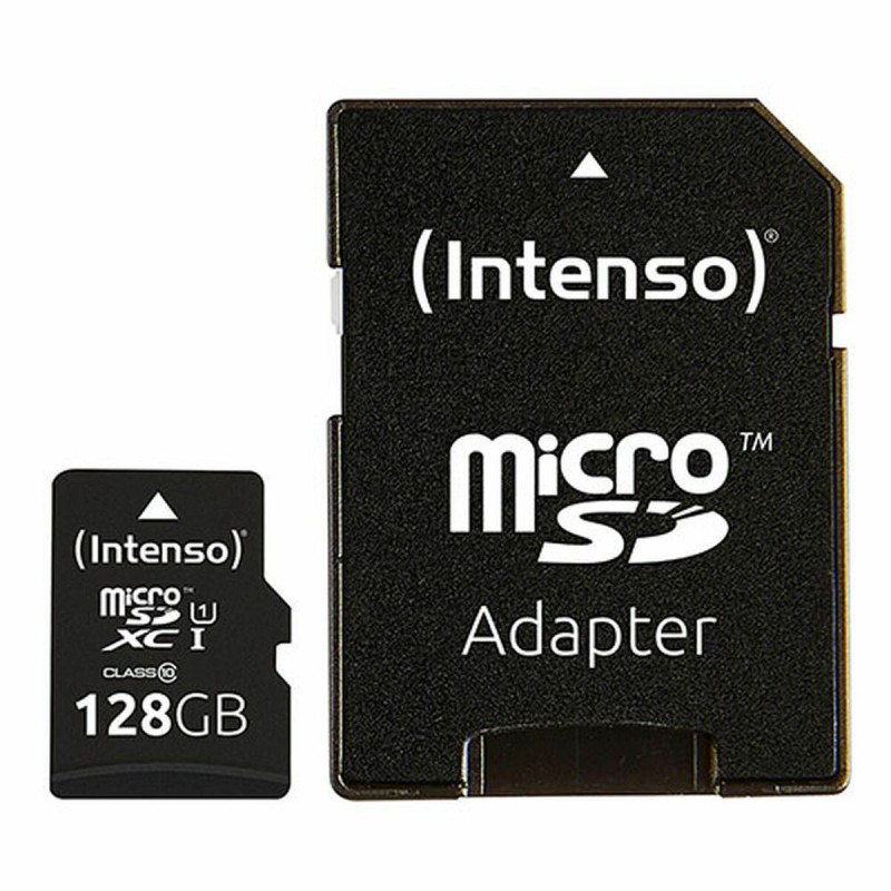 Scheda Di Memoria Micro SD con Adattatore INTENSO 128 GB 128 GB