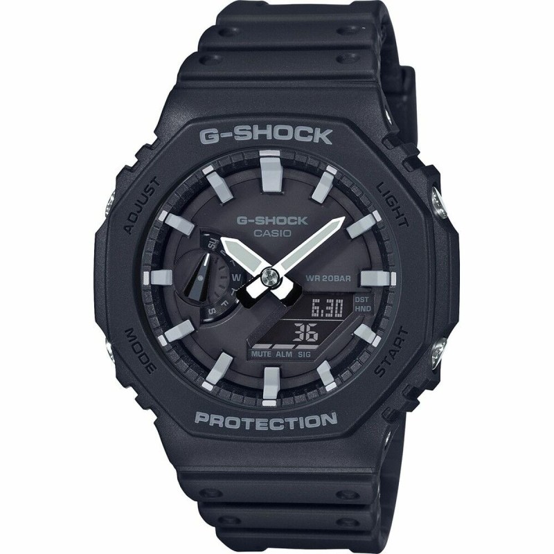Orologio Unisex Casio G-Shock OAK BLACK (Ø 45 mm) (Ø 44,5 mm) Orologio Unisex Casio G-Shock OAK BLACK (Ø 45 mm) (Ø 44,5 mm)