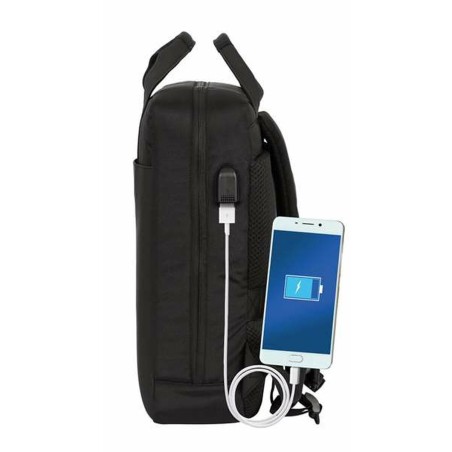 Zaino per Portatile Safta Business Nero 29 x 39 x 11 cm