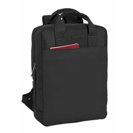 Zaino per Portatile Safta Business Nero 29 x 39 x 11 cm