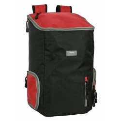 Zaino per Portatile Safta Basic Nero Rosso 28 x 50 x 22 cm