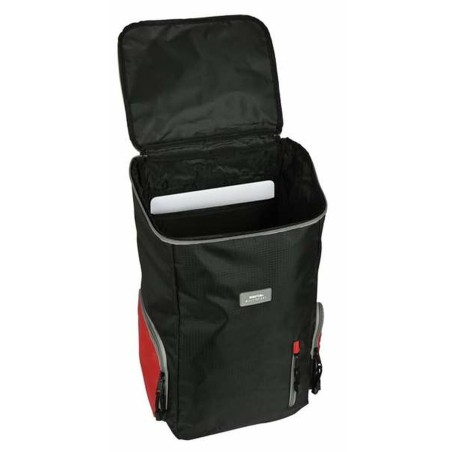 Zaino per Portatile Safta Basic Nero Rosso 28 x 50 x 22 cm