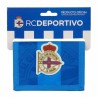 Portafogli R. C. Deportivo de La Coruña Azzurro 12,5 x 9,5 x 1 cm